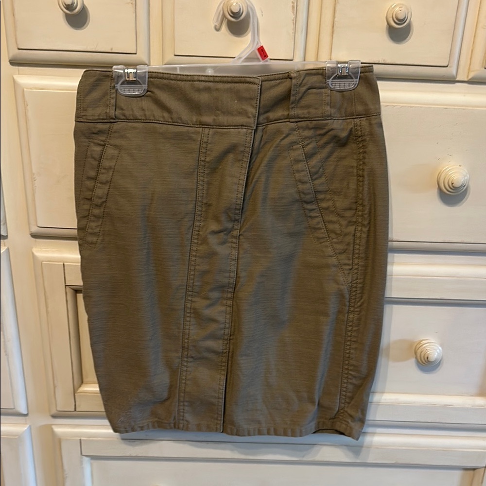 Olive Green Women's Skirt